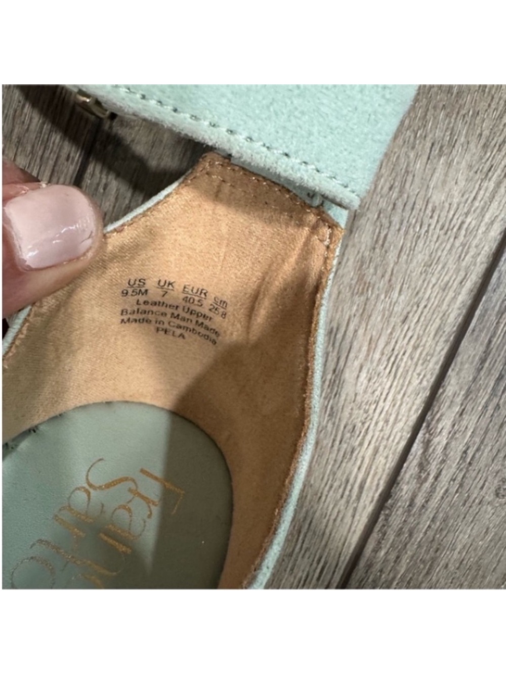New Franco Sarto Women’s Mint Green Espadrille Ankle-Strap Sandals Size 9.5 - Picture 10 of 10